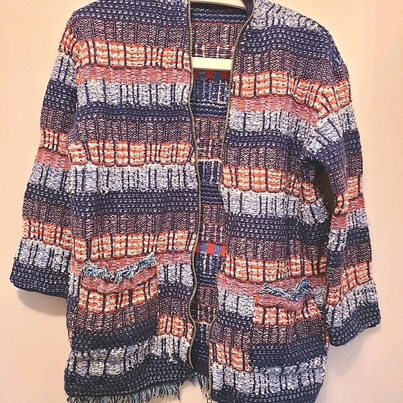 Colorful cardigan sweater - Picture 3 of 4